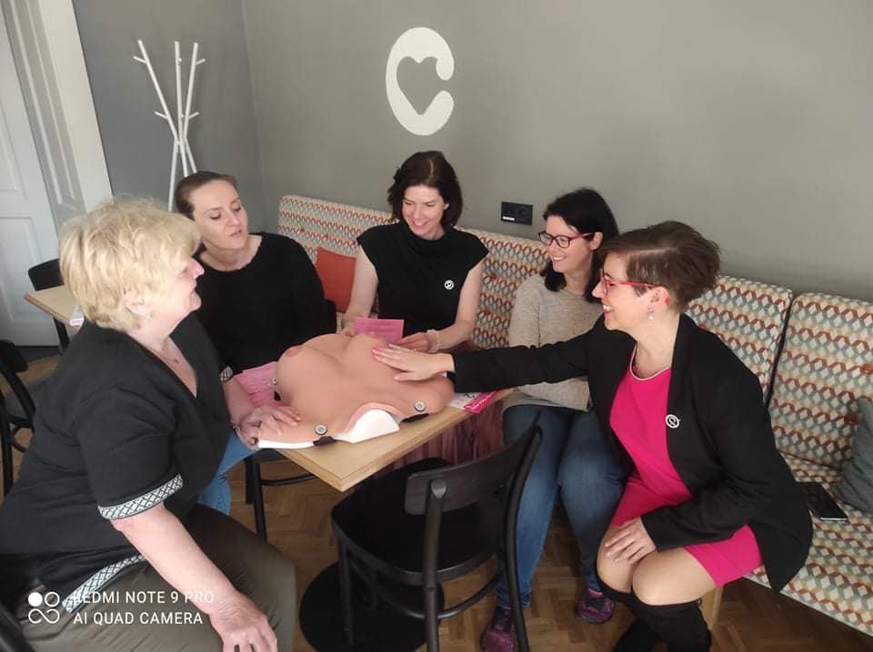 Workshopy samovyšetření (.)(.) na DEN ZDRAVÍ