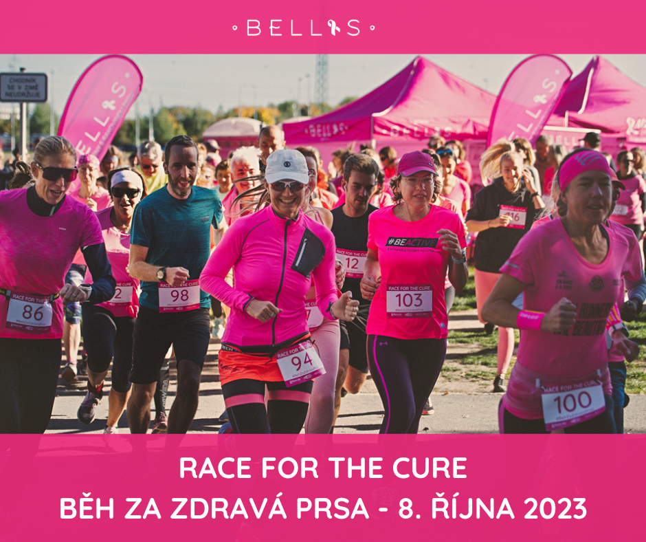 Race for the Cure – Běh za zdravá prsa – NEDĚLE 8. ŘÍJNA 2023