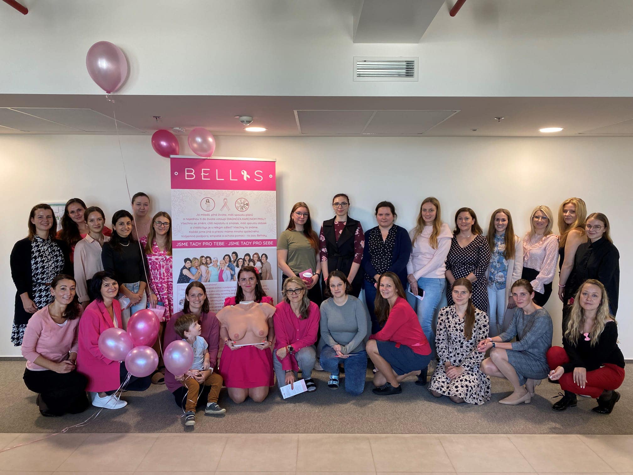 Další ze série workshopů prevence rakoviny (.)(.) & samovyšetření prsu odstartovala včera v Brně ve spolupráci s BDO