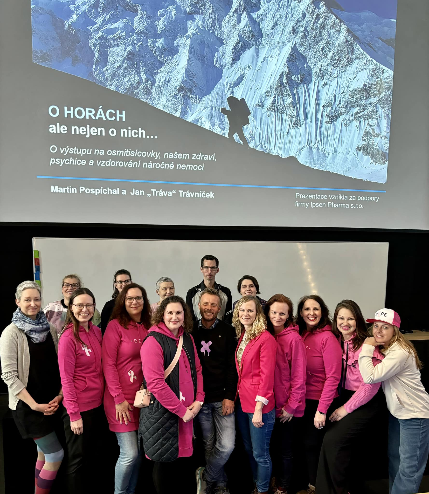 Bellisky na akci O horách a nejen o nich s Martinem Pospíchalem a Honzou Trávou Trávníčkem