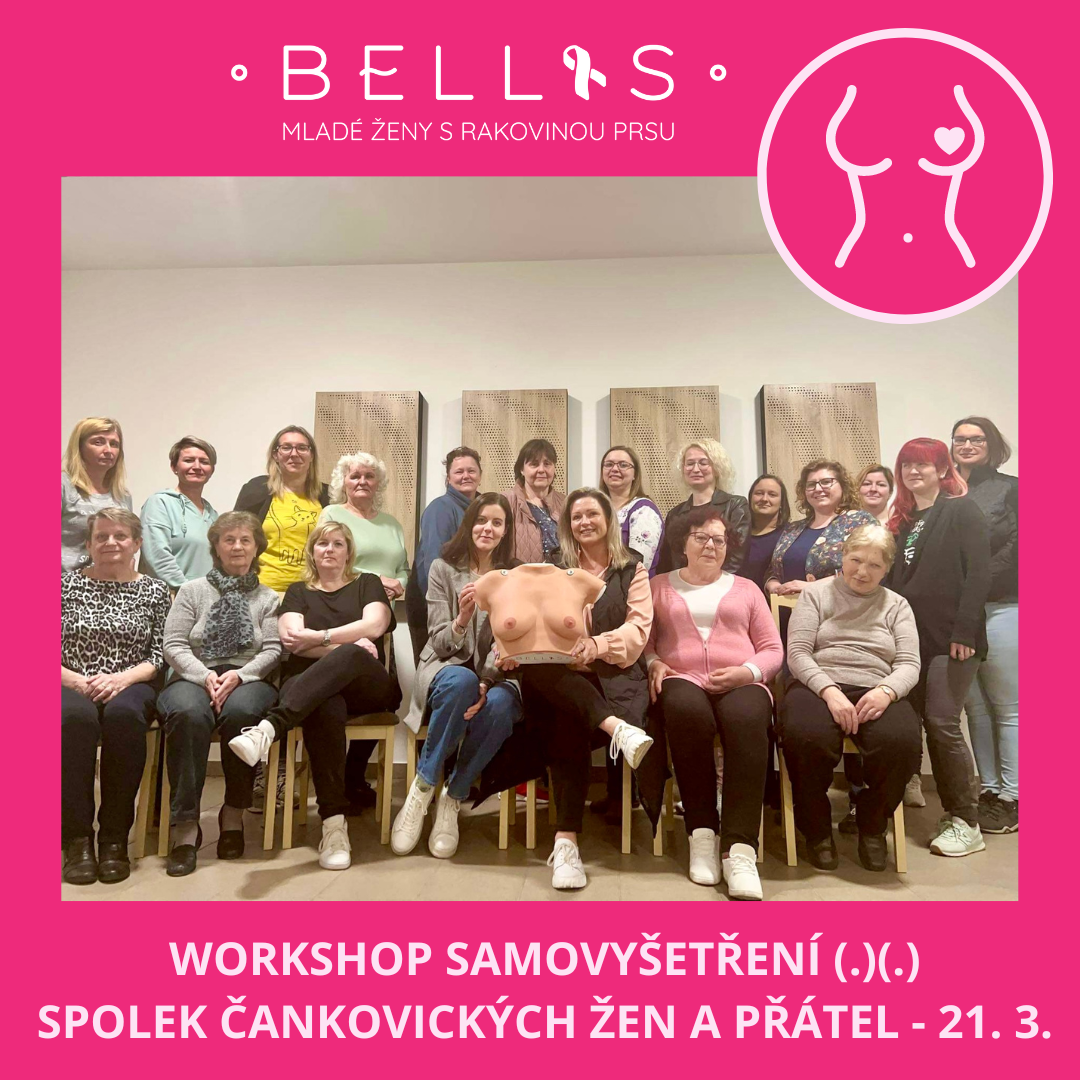 Přednáška prevence rakoviny prsu & workshop samovyšetření (.)(.) pro Spolek Čankovických žen