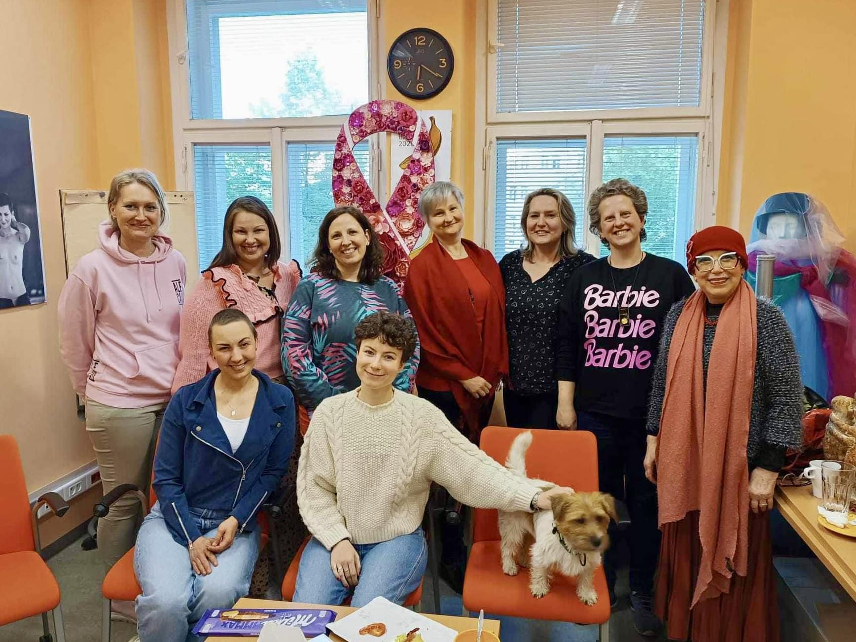 Dubnové setkání terapeutické skupiny Bellis