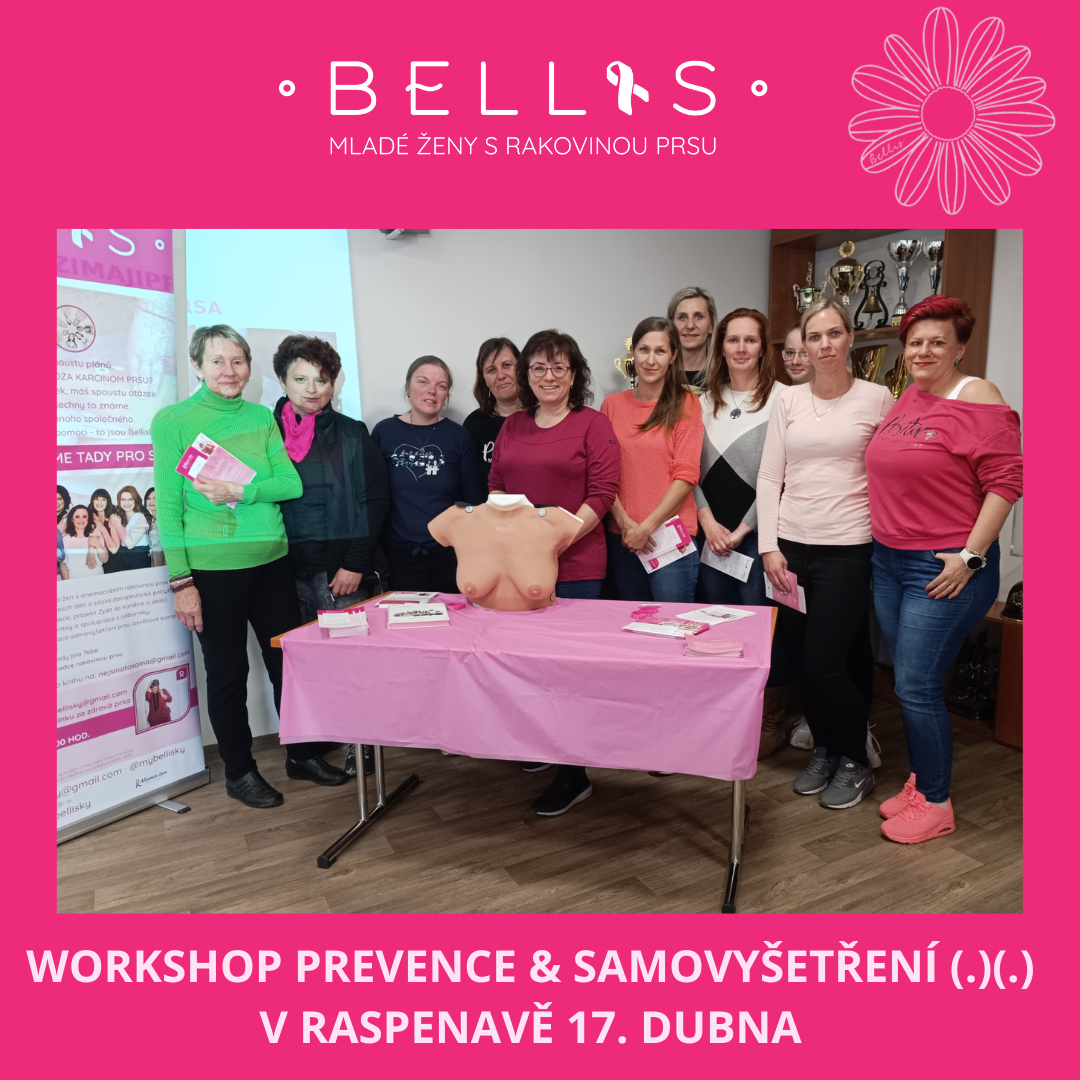 Workshop prevence rakoviny prsu v Raspěnovaě