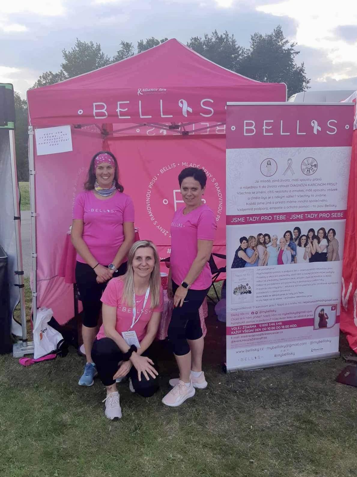 Bellisky na Night runu v Liberci