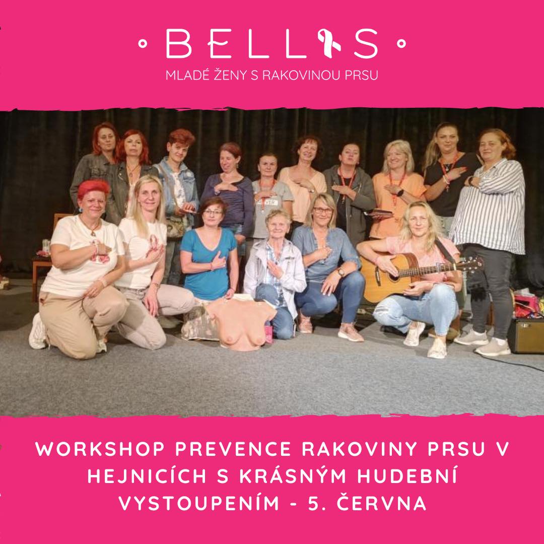 Přednáška prevence rakoviny prsu a hudební vystoupení v Hejnicích