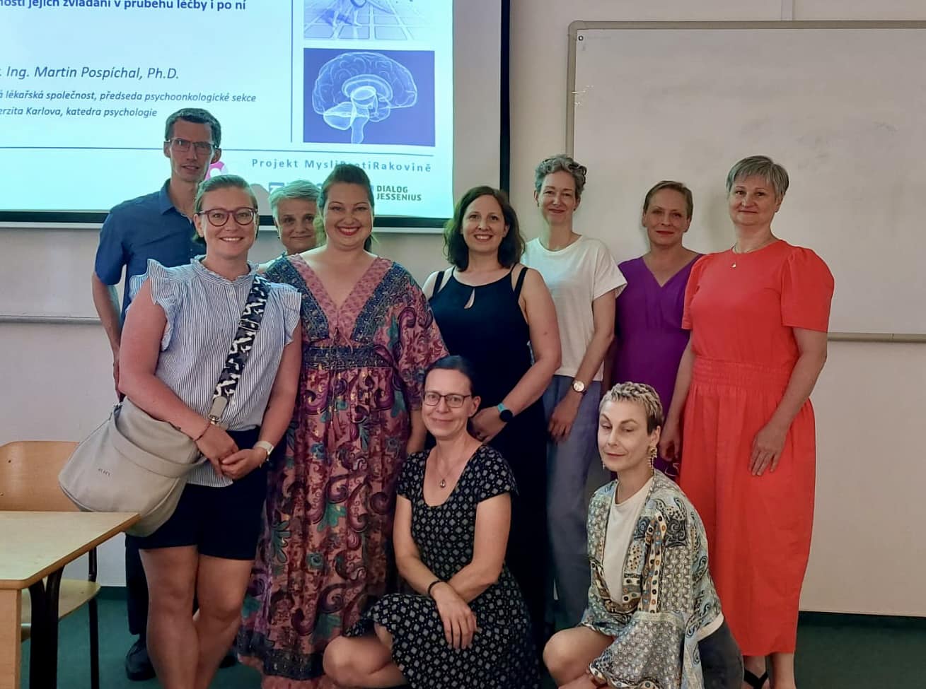 Bellisky na přednášce Náročné emoce a myšlenky – možnosti jejich zvládání v průběhu léčby i po ní