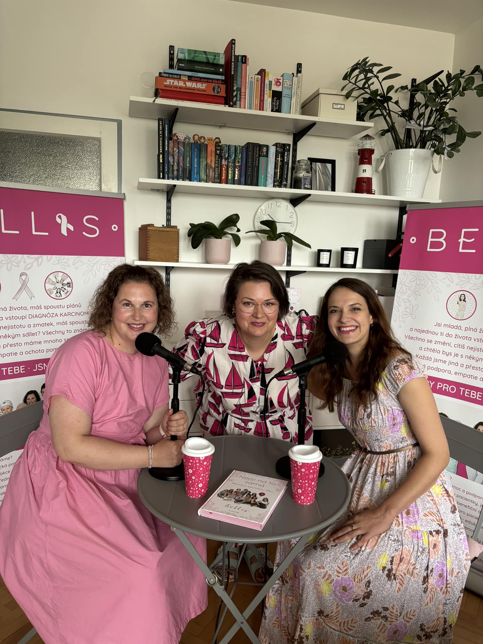 Natáčení podcastu Bellis Pink Talks v Brně