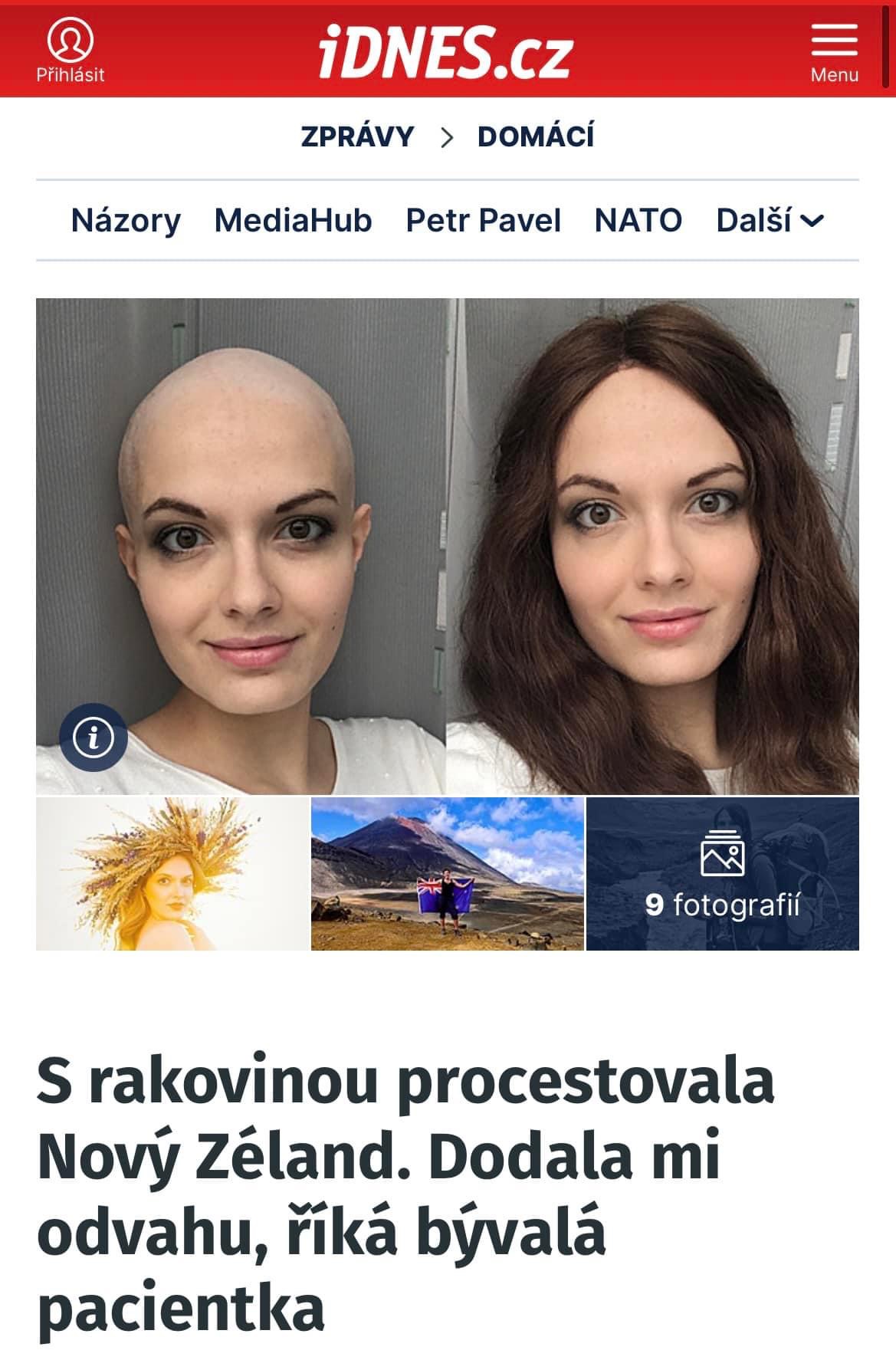 Rozhovor o rakovině prsu a cestování s Nikol Musilovou na dnes.cz