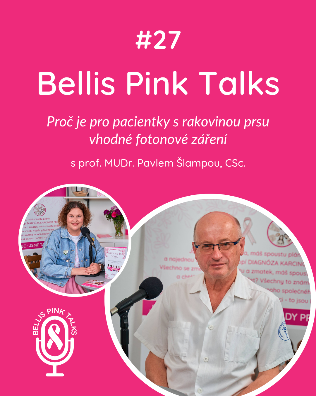 Proč je pro pacientky s rakovinou prsu vhodné fotonové záření? Poslechněte si rozhovor s prof. MUDr. Pavlem Šlampou, CSc.