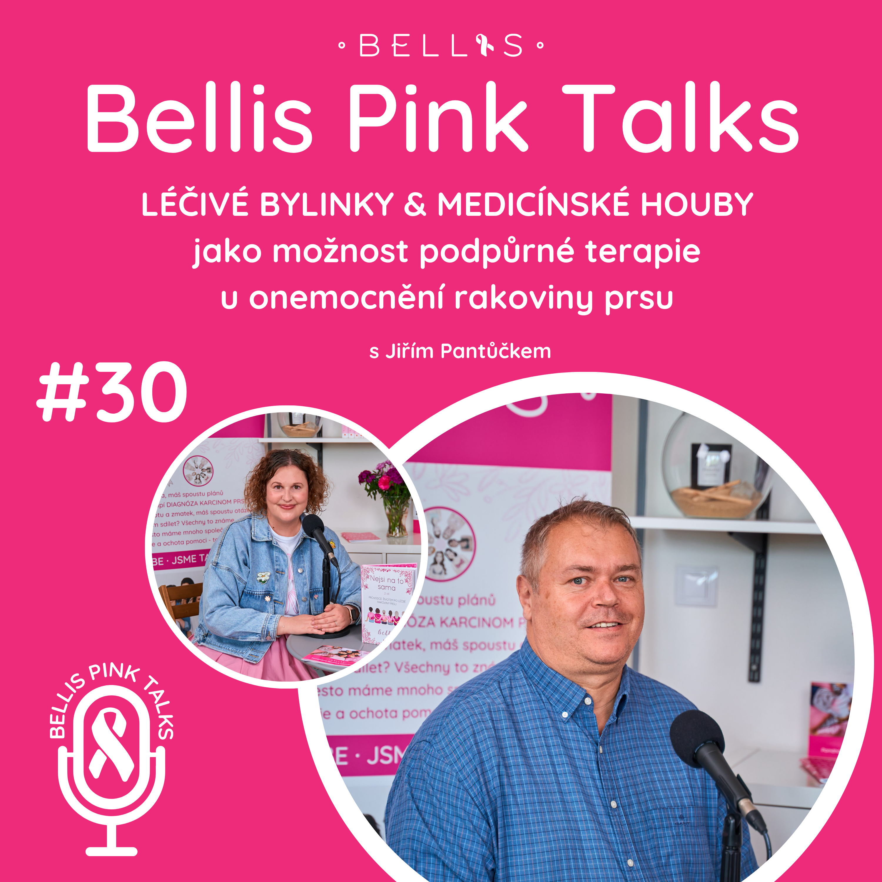 Poslechněte si nový díl podcastu Bellis Pink Tlaku na téma LÉČIVÉ BYLINKY & MEDICÍNSKÉ HOUBY