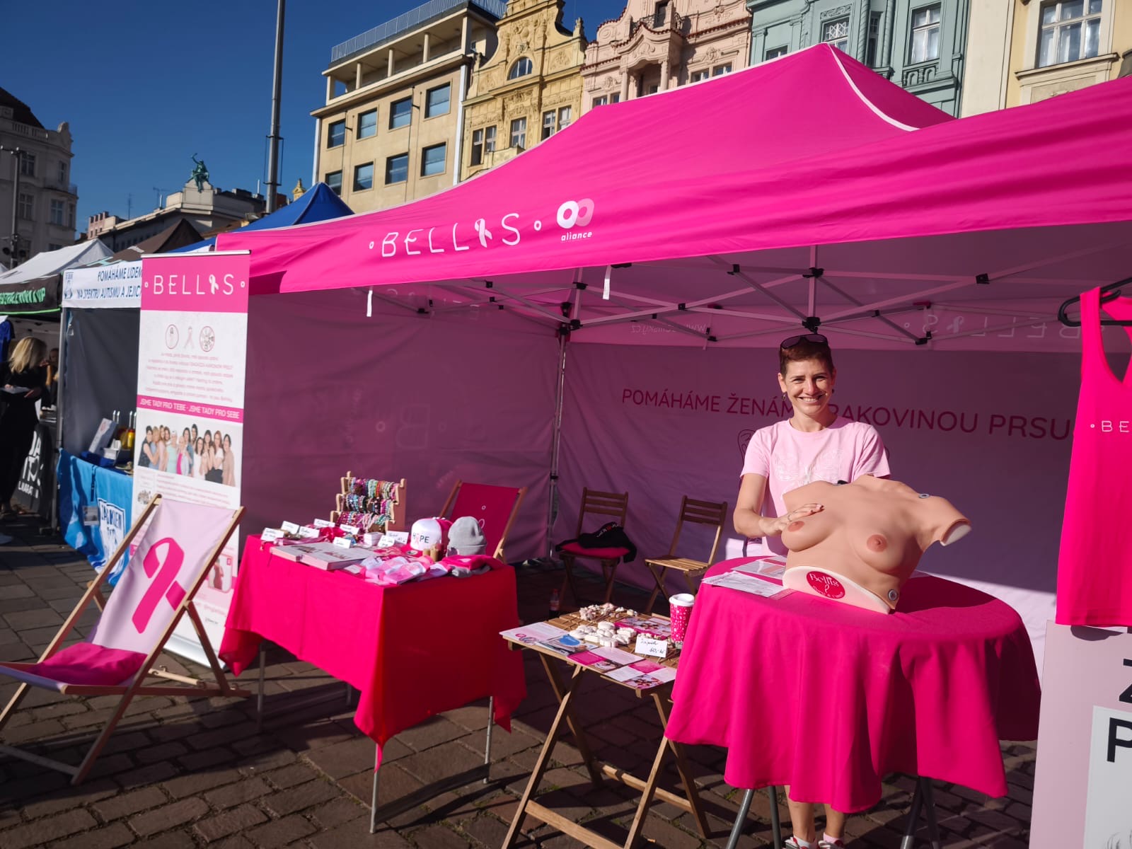 Bellis stan prevence na Škoda Fit Půlmaratonu v Plzni
