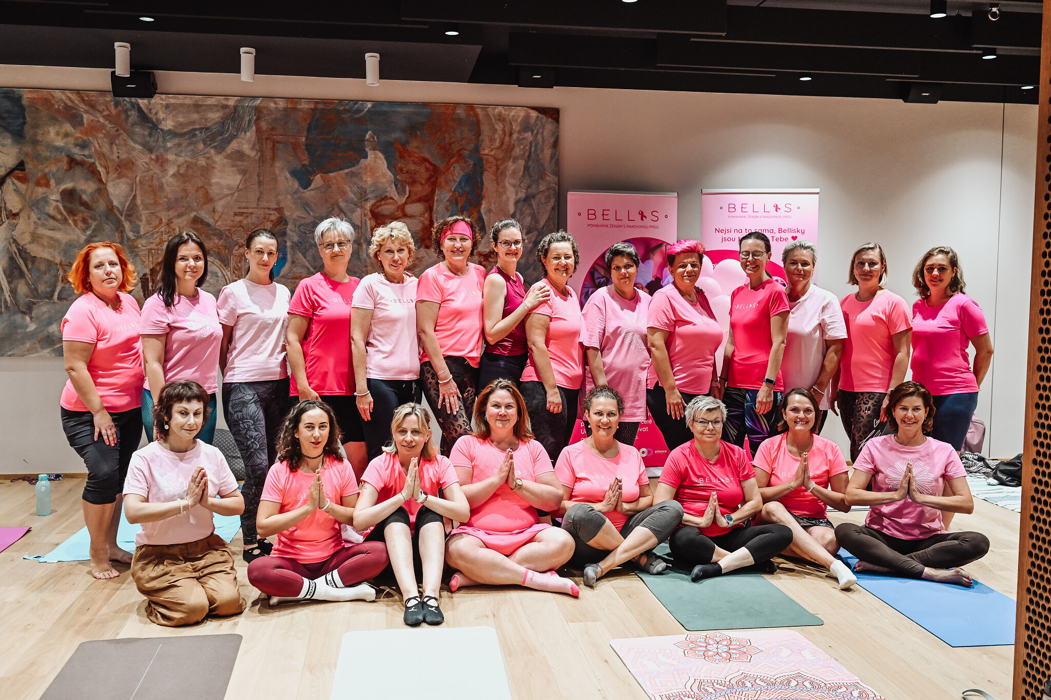 Bellis Yoga fest plný pohybu, podpory a péče