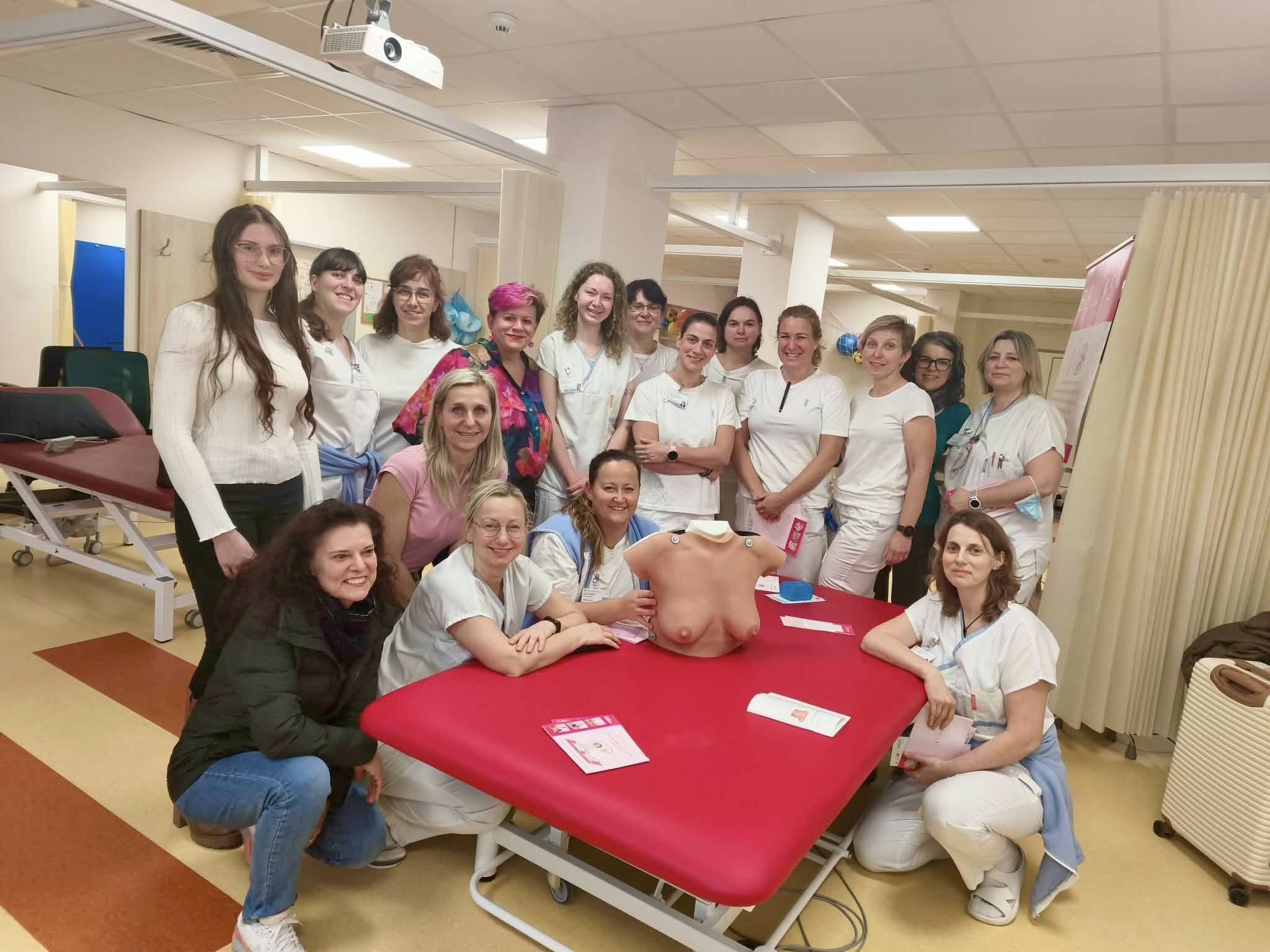 Edukace prevence rakoviny prsu v&nbsp;Krajské nemocnici Liberec