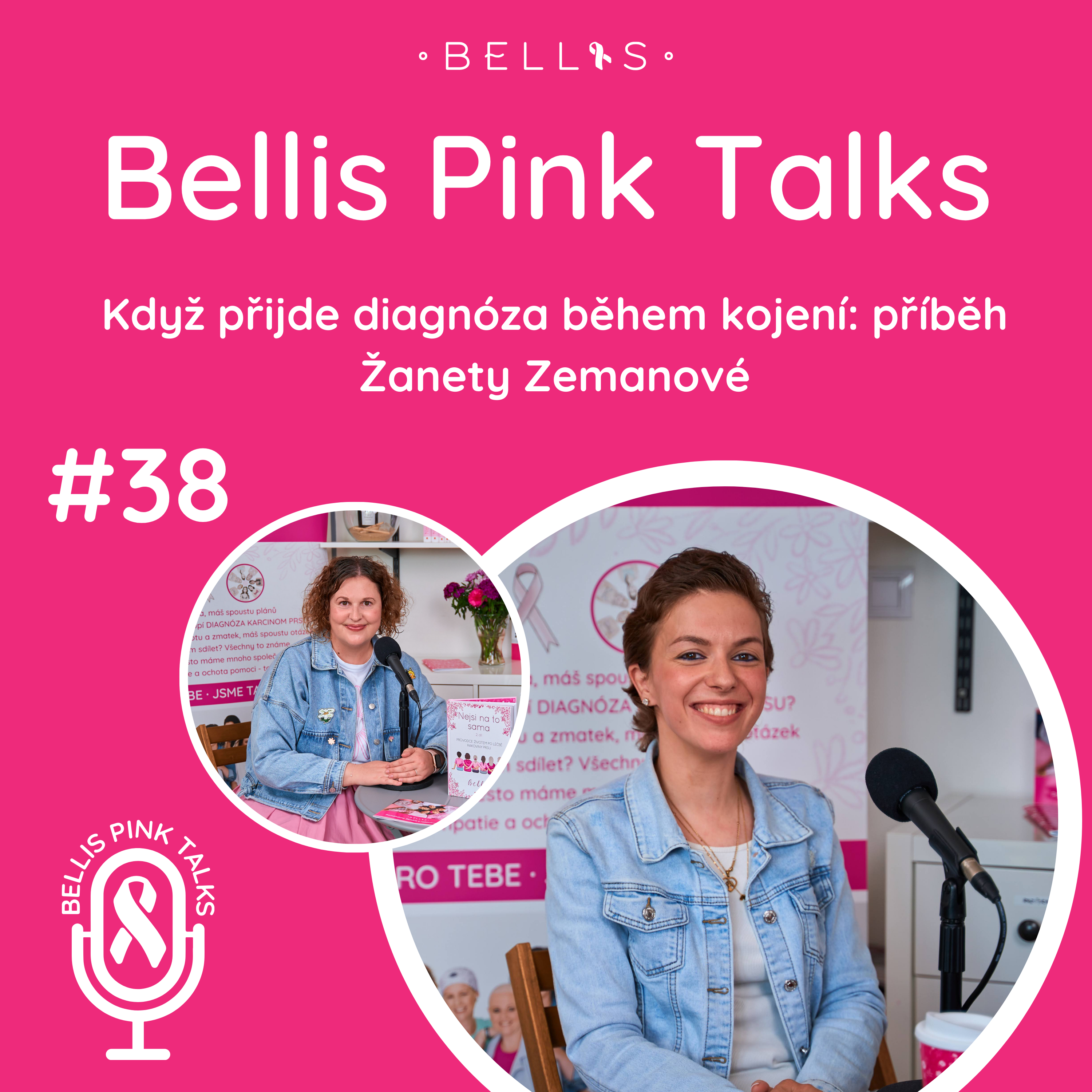 Poslechněte si nový díl podcastu Bellis Pink Talks