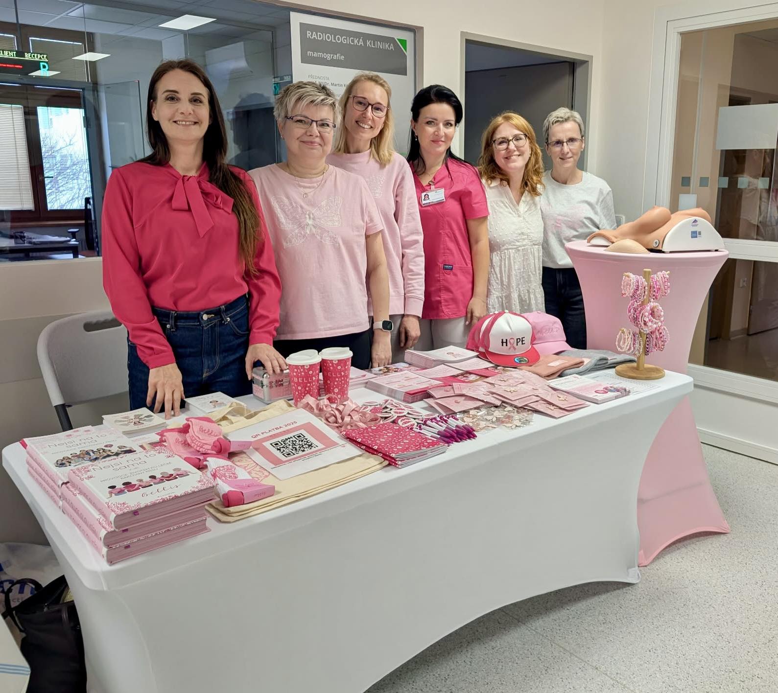 Bellis na Dni otevřených dveří nově zrekonstruovaného Mamodiagnostického centra v&nbsp;Olomouci