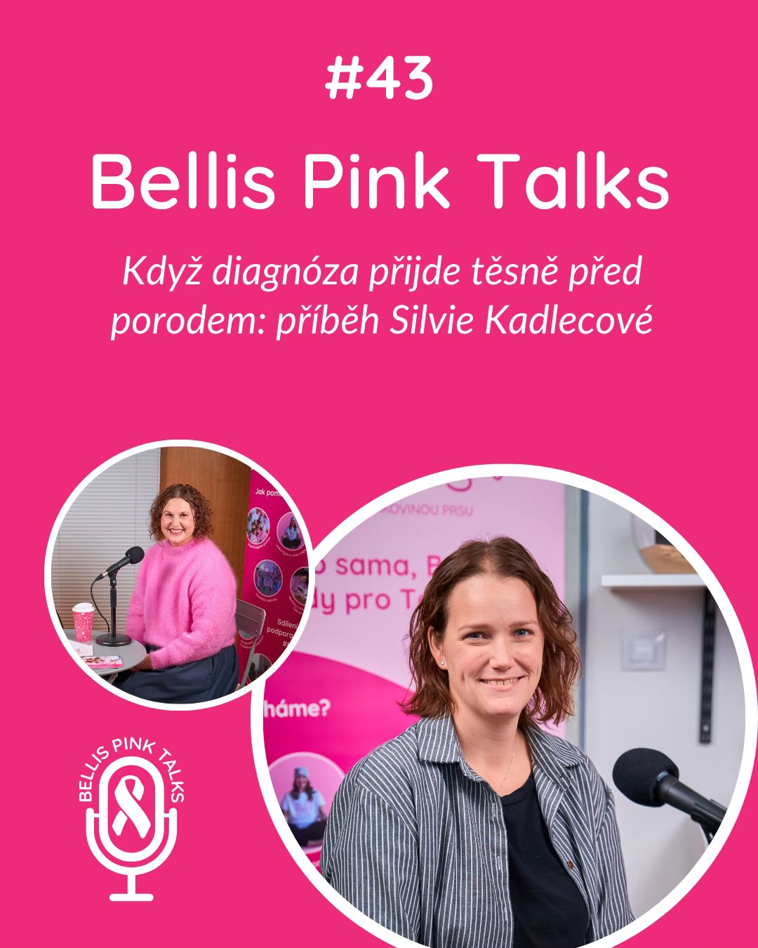 Když diagnóza přijde těsně před porodem: příběh Silvie Kadlecová – nový díl podcastu