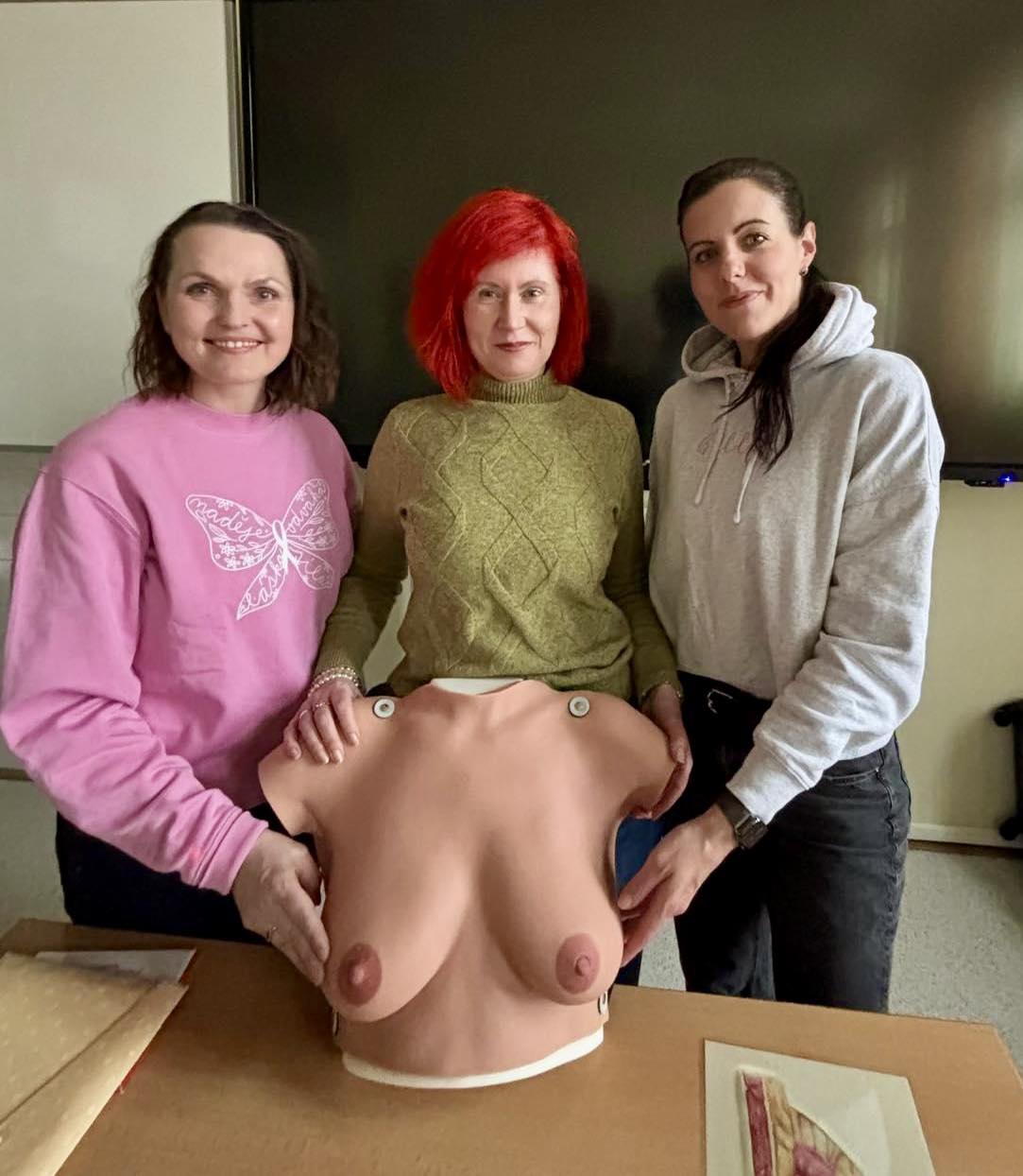 Prevence ženského zdraví a rakoviny prsu na Gymnázium Bohumila Hrabala v&nbsp;Nymburce