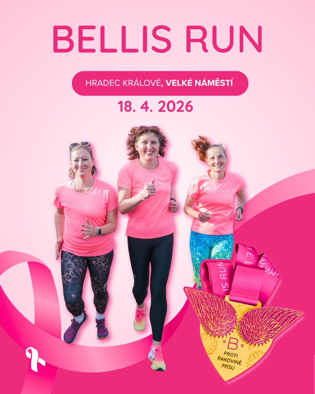 Pozvánka na Bellis run v&nbsp;Hradci Králové – 18.&nbsp;dubna