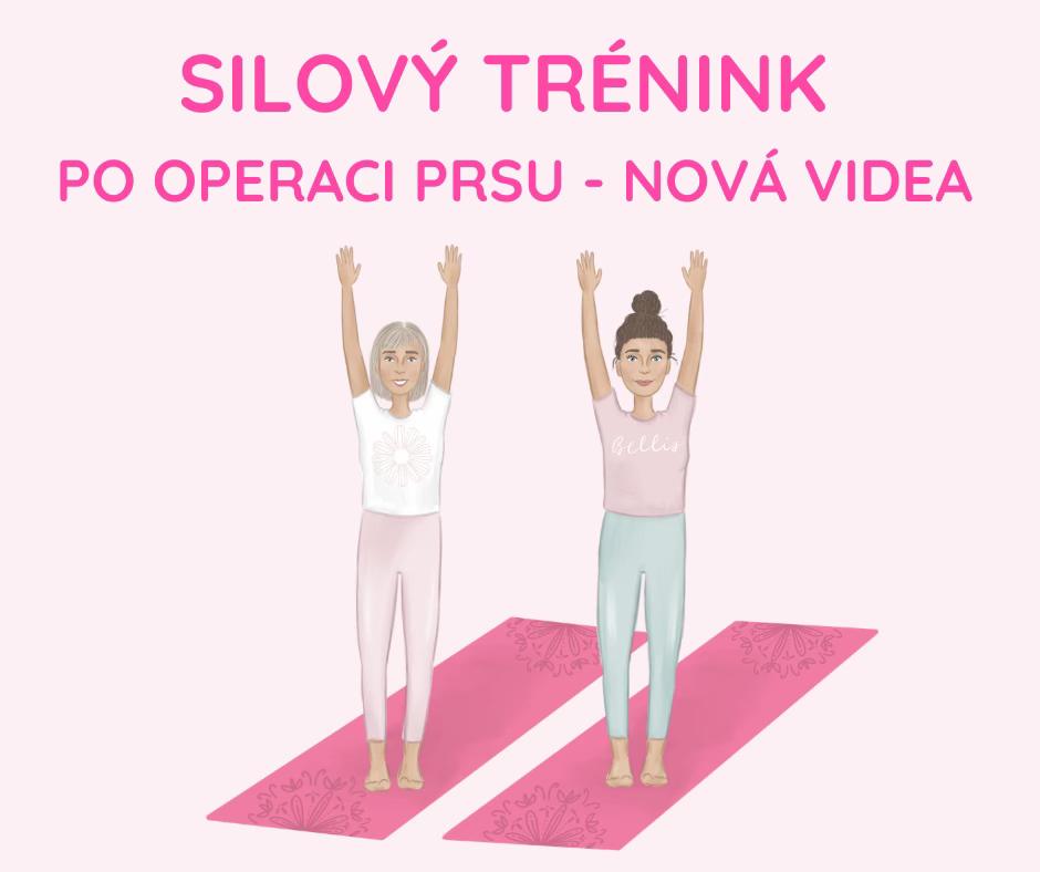 Nová instruktážní videa na téma silového tréninku pro ženy po operaci prsu