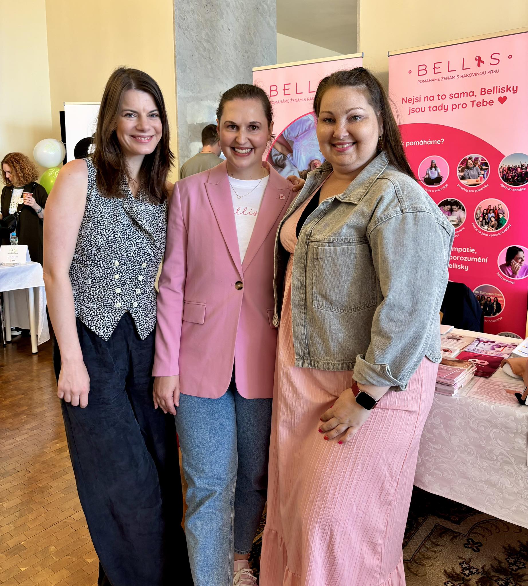 Prevence rakoviny prsu v&nbsp;podání Bellis na Pražském hradě