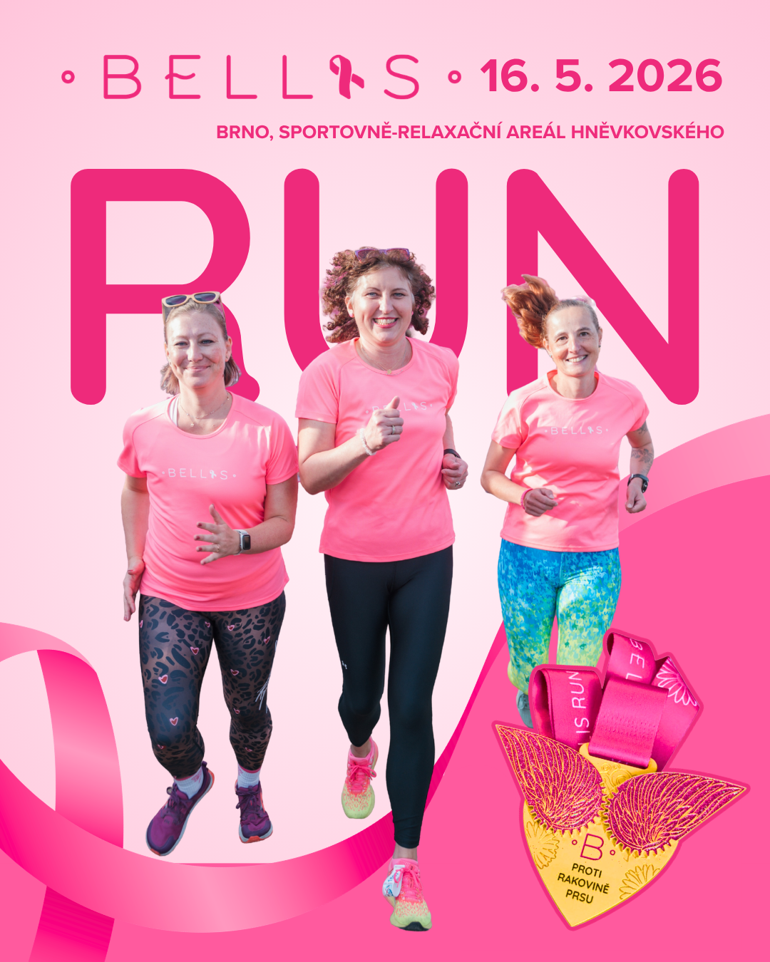 Pozvánka na BELLIS RUN v&nbsp;Brně